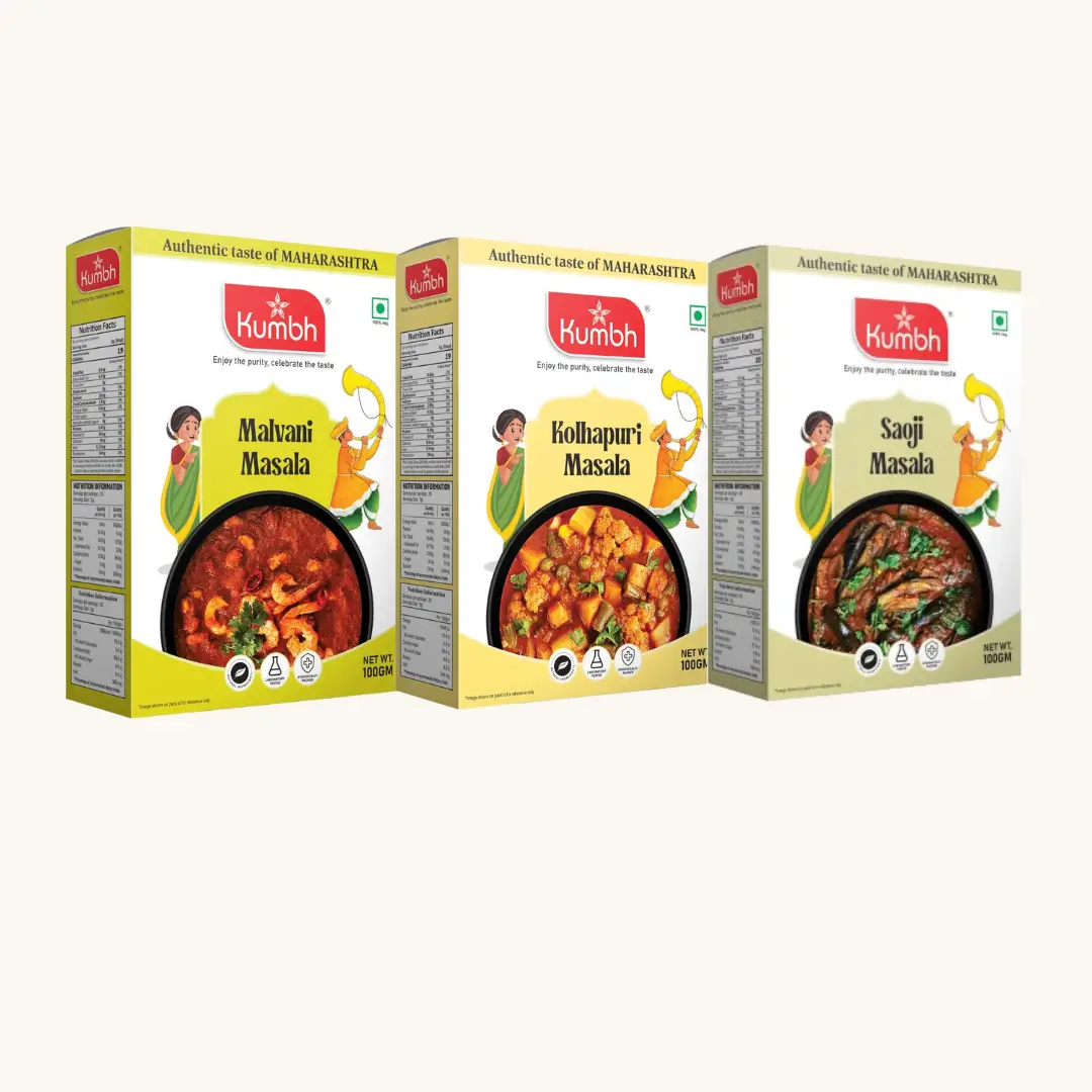 Malvani Masala + Kolhapuri Masala + Saoji Masala